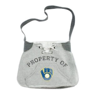 Milwaukee Brewers Handbag Sling Purse Team Hoodie Tote Bag MLB New